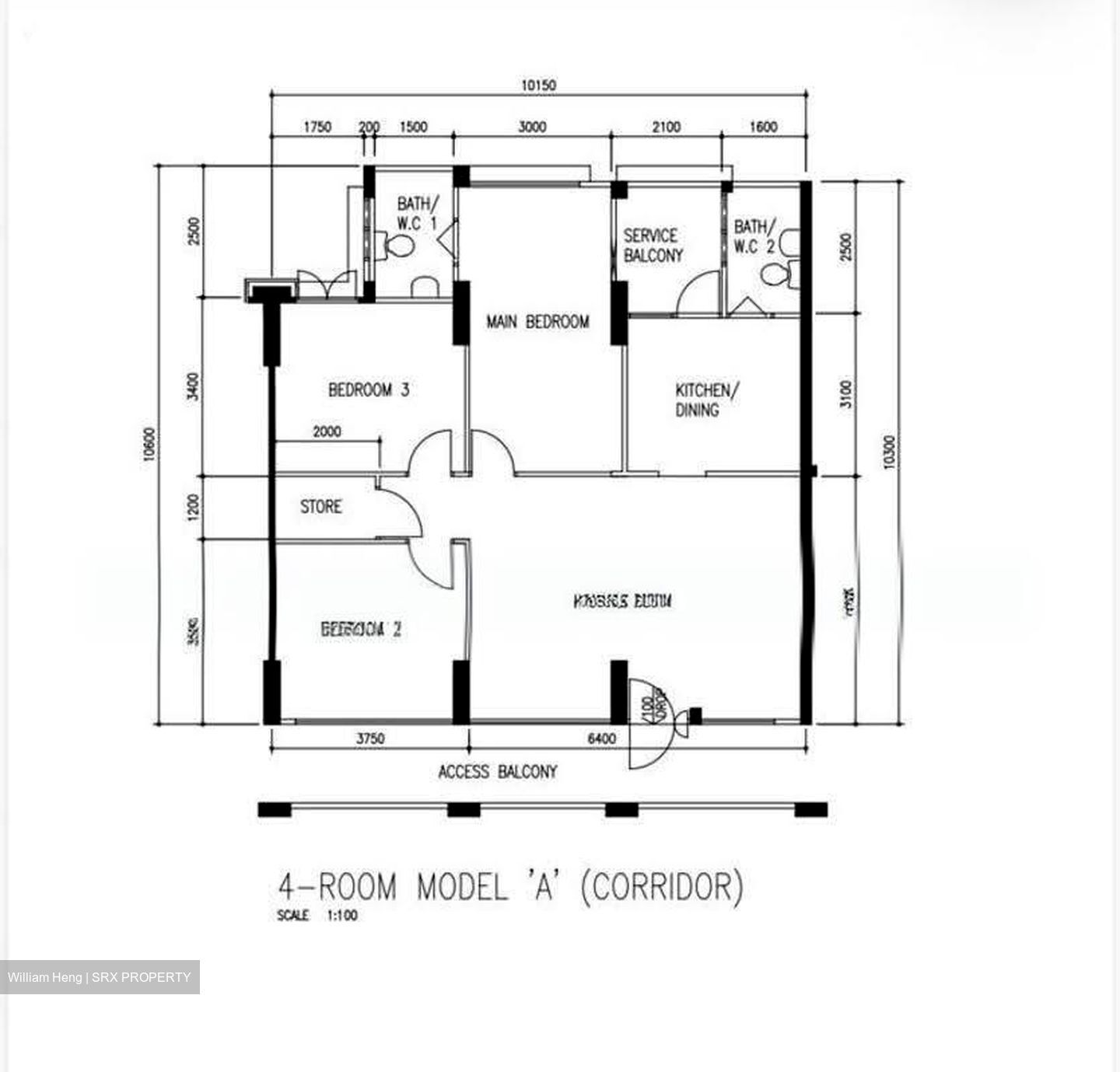 Blk 568 Hougang Street 51 (Hougang), HDB 4 Rooms #613847801